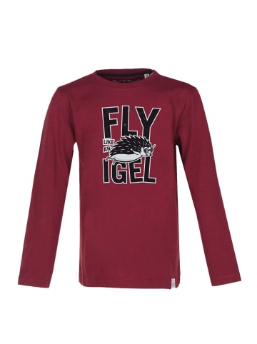 Band of Rascals Longsleeve " Fly like an Igel " in rot