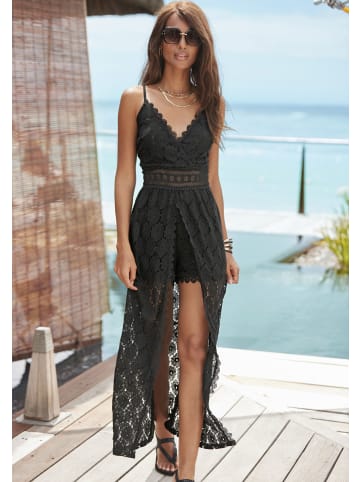 Vivance by Lascana Spitzenkleid in schwarz