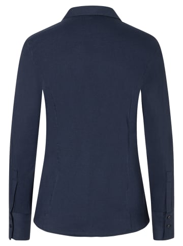 More & More klassische Business-Stretchbluse Billa in marine