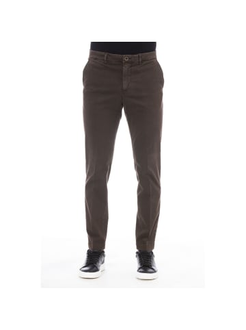 PESERICO Braun Baumwolle Herren Hose