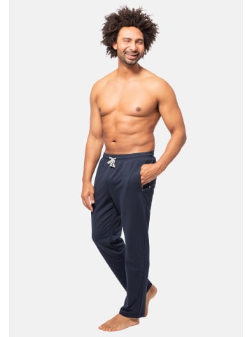 hajo Homewear Hose Klima-Komfort in Marine
