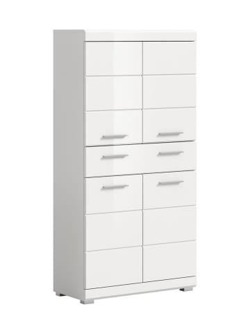 ebuy24 Hochschrank Scout Weiß 74 x 31 cm