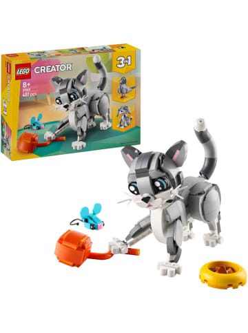 LEGO Bausteineset Creator Graue Katze, ab 8 Jahre