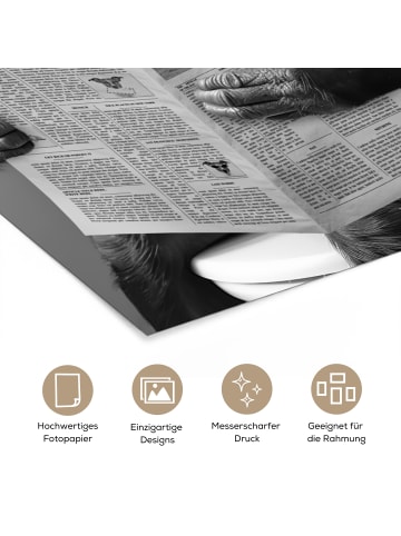 OnlyWow Poster Zeitung Affe