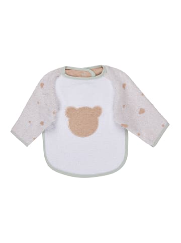 Sterntaler Ärmellätzchen BÄR Bo in weiß
