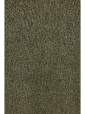 Ulla Popken Strickjacke in dunkel khaki