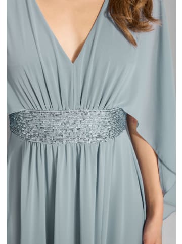 SWING Abendkleid in blau - 0003