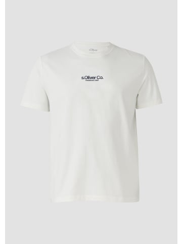 s.Oliver T-Shirt in 01D1_weiß