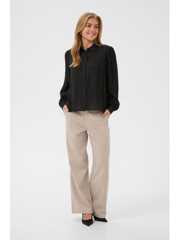 Cream Langarm - Hemd CRTina Regular fit in Pitch Black