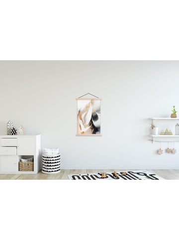MuchoWow Lehrtafel / Wandbehang Gold