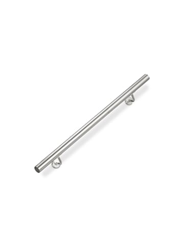 relaxdays Handlauf in Silber - (L)1 m