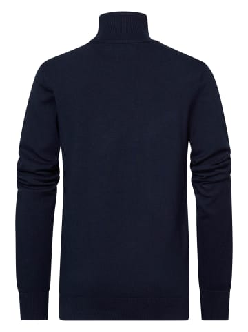 Petrol Industries Rollkragenpullover Waukegan in Blau