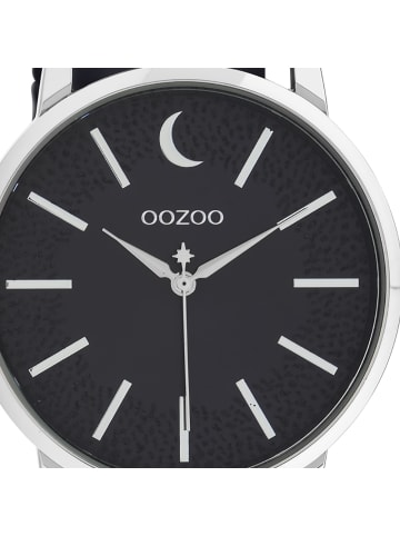 Oozoo Armbanduhr Oozoo Timepieces blau groß (ca. 40mm)