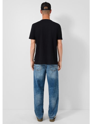 QS T-Shirt in 99D0_schwarz