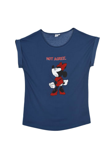 Disney Minnie Mouse T-Shirt kurzarm von Mickey Mouse in Blau