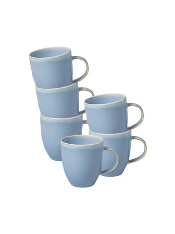 like. by Villeroy & Boch 6er Set Kaffeebecher Crafted 358 ml in Blueberry
