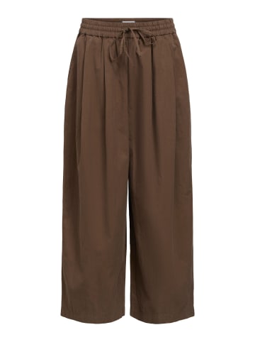 Object Wide Leg Hose in Seal Brown