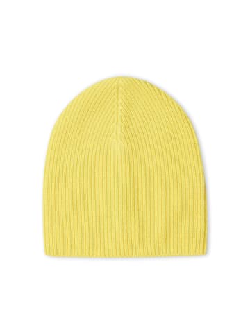 Style Republic Kaschmir Beanie fein gerippt in solar yellow
