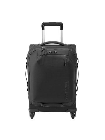 Eagle Creek Expanse 4 Rollen Kabinentrolley 55 cm mit Dehnfalte in midnight black
