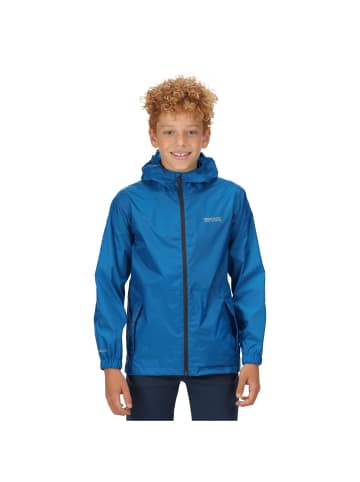 Regatta Regenjacke mit Packbeutel Kids in ImperialBlue