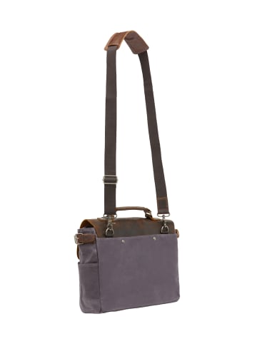 DreiMaster Vintage Men Messenger Bag in Grey