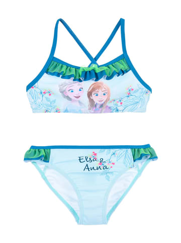 Disney Frozen 2tlg. Outfit: Bikini Neon Fever Bade-Set in Türkis