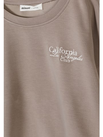 Minoti Rundhalspullover 30SCUBA301 in Braun