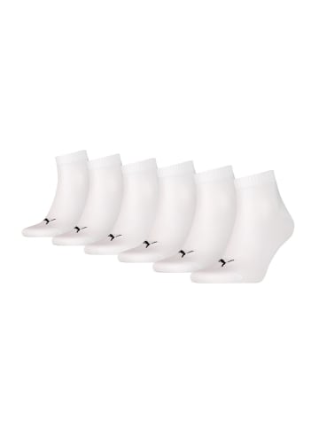 Puma Socken 6er Pack in Weiß