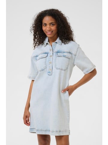 Kaffe Denimkleid KAmaja A-shape in Light Blue Denim