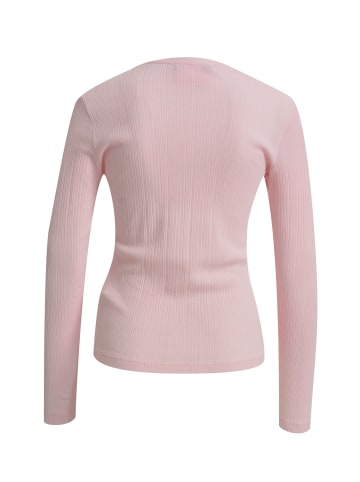 Smith&Soul Fitted Rib Longsleeve Rn in Powder Rose