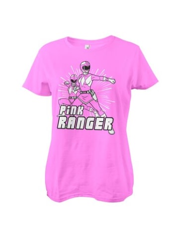 Power Rangers Shirt "Pink Ranger Girly Tee" in Rosa