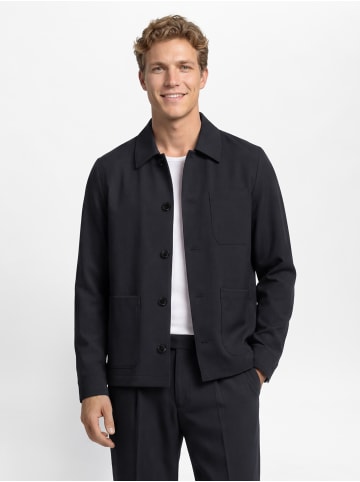 Finshley & Harding London Overshirt Owen in marine