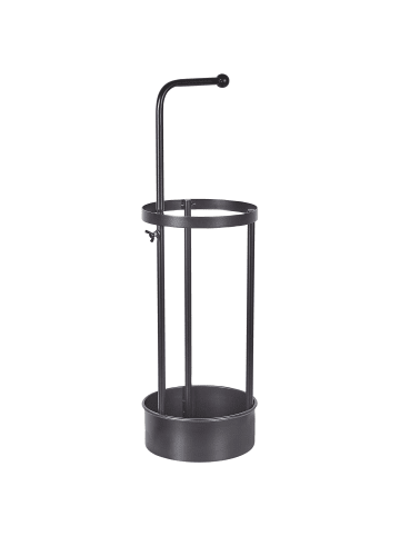 Beliani Schirmständer MONNAIE in Schwarz - (W) 21 x (H) 66 x (L) 21 cm