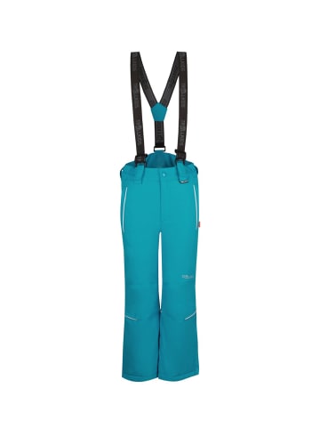 Trollkids Schneehose Slim Fit "Holmenkollen" in Teal-Grün