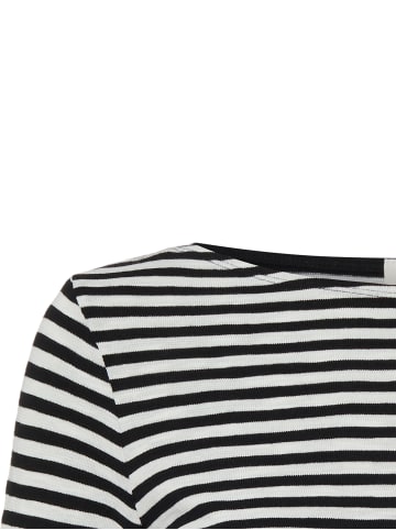 Marc O'Polo Langarmshirt in schwarz weiß