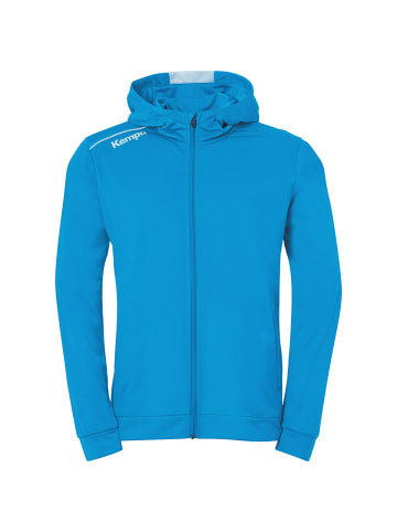 Kempa Trainingsjacke PLAYER HOOD JACKET Kids in kempablau/weiß