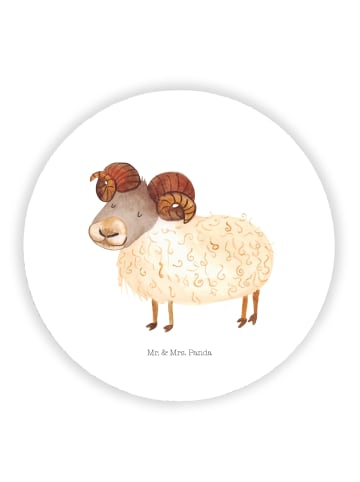 Mr. & Mrs. Panda magnet Sternzeichen Widder ohne Spruch in Weiß