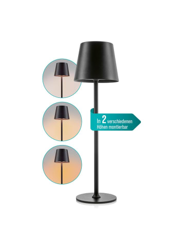 MAXXMEE EASYmaxx LED-Akku-Tischleuchte - in- & outdoor, kabellos & warmweiß, mit Dimmer