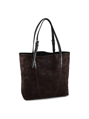 LIEBESKIND BERLIN Una Shopper Tasche Leder 37 cm in deep soil
