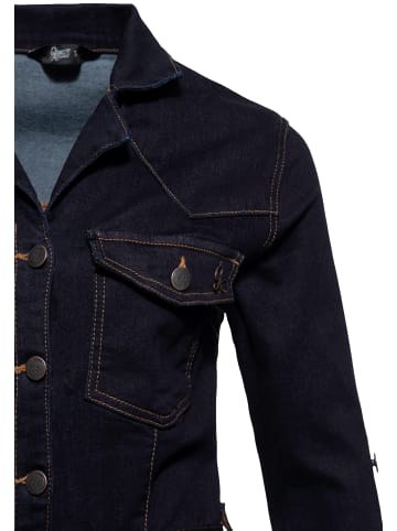 Queen Kerosin Queen Kerosin Workwear Swing Kleid in Denim