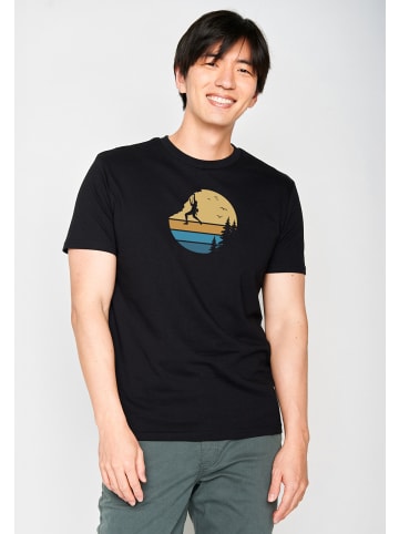 GreenBomb T-Shirt Nature Cliffhanger in Schwarz