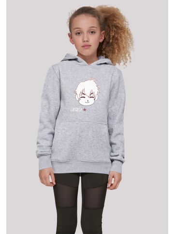 F4NT4STIC Hoodie Manga Boy Japan in grau meliert