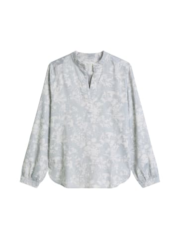 Marc O'Polo Bedruckte Bluse loose in Light Blue