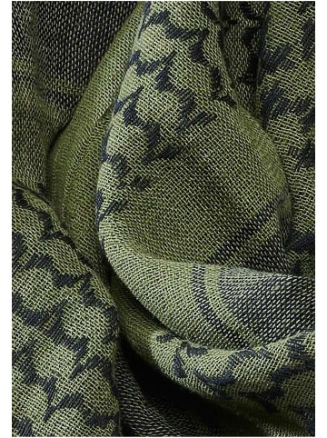 Brandit Shawl in olive/black