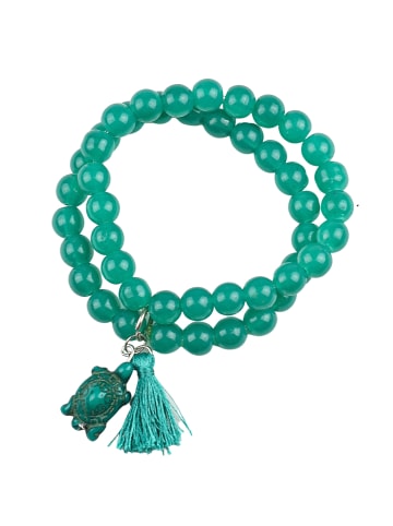 collezione alessandro Armband " Tartaruga " in petrol