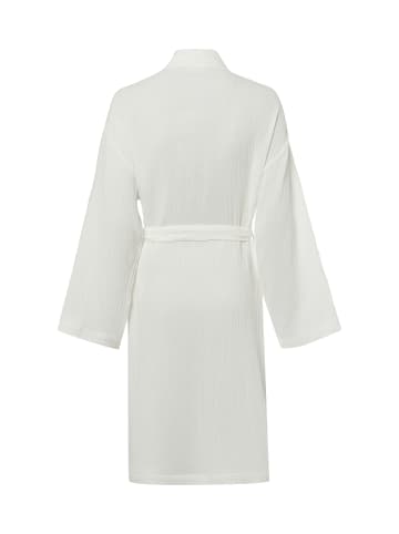 Marie Lund Morgenmantel in ecru
