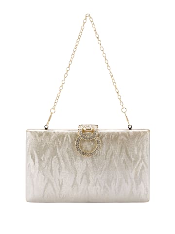 NAEMI Women Clutch in Champagne