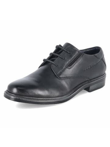 Bugatti Schnürhalbschuh in schwarz