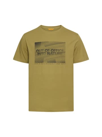 Camel Active T-Shirt mit Print aus nachhaltigem Organic Cotton in Moosstein