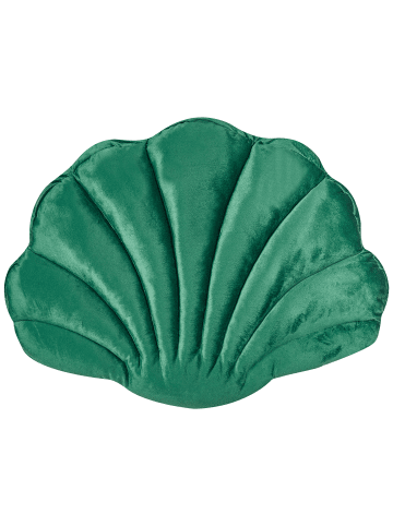 Beliani Dekokissen CONSOLIDA in Grün - (W) 47 x (H) 6 x (L) 35 cm